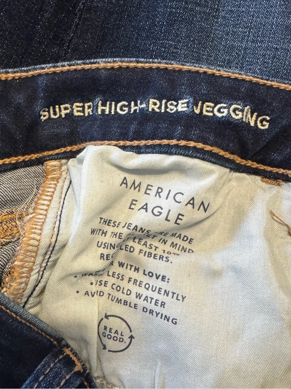 AE Super High Rise Jegging - Picture 6 of 7